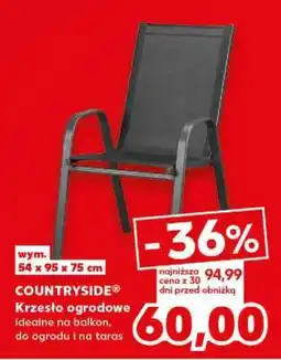 Kaufland COUNTRYSIDE Krzesło ogrodowe oferta