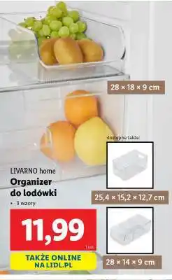 Lidl LIVARNO home Organizer do lodówki oferta