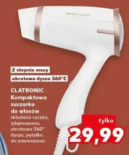 Kaufland CLATRONIC Kompaktowa suszarka do włosów oferta