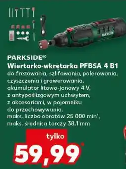 Kaufland PARKSIDE Wiertarko-wkrętarka PFBSA 4 B1 oferta