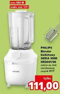 Kaufland PHILIPS Blender kielichowy SERIA 3000 HR2041/00 oferta
