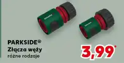 Kaufland PARKSIDE Złącza węży oferta