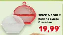 Kaufland SPICE & SOUL Kosz na owoce 2-częściowy oferta