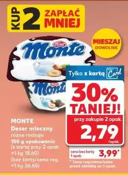 Kaufland MONTE Deser mleczny oferta