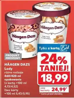 Kaufland HÄAGEN DAZS Lody oferta