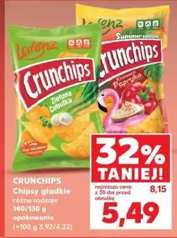 Kaufland CRUNCHIPS Chipsy gładkie oferta