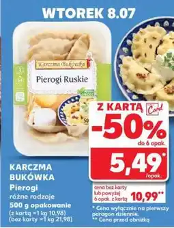 Kaufland KARCZMA BUKÓWKA Pierogi oferta
