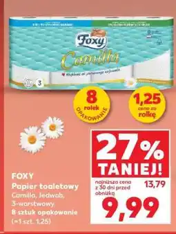 Kaufland FOXY Papier toaletowy Camilla, Jedwab, 3-warstwowy oferta