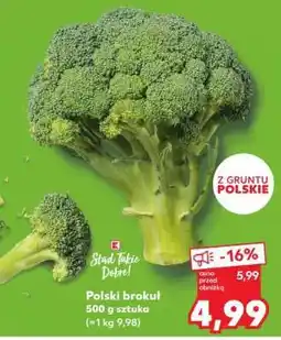 Kaufland Polski brokuł oferta