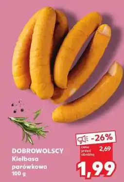 Kaufland DOBROWOLSCY Kiełbasa parówkowa 100 g oferta
