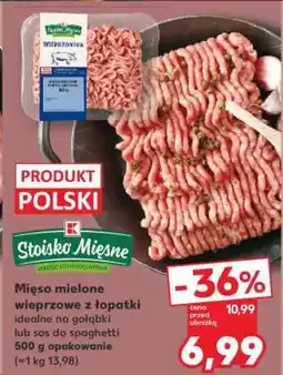 Kaufland Mięso mielone wieprzowe z łopatki oferta