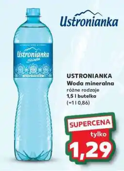 Kaufland USTRONIANKA Woda mineralna oferta
