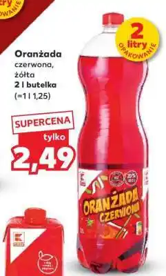 Kaufland Oranżada czerwona, żółta oferta