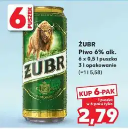 Kaufland Żubr oferta