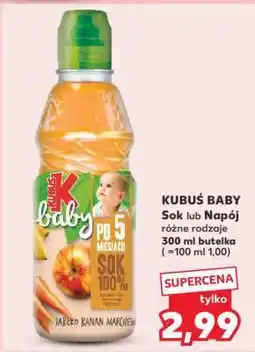 Kaufland KUBUŚ BABY Sok lub Napój oferta