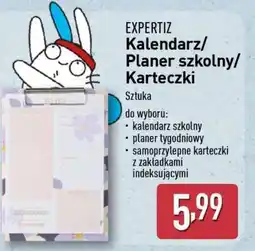 ALDI EXPERTIZ Kalendarz/Planer szkolny/Karteczki oferta