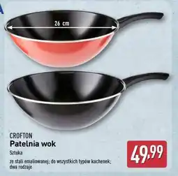 ALDI Crofton Patelnia wok oferta