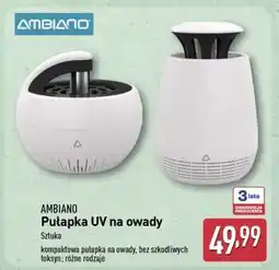 ALDI AMBIANO Pułapka UV na owady oferta