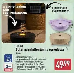 ALDI BELAVI Solarna minifontanna ogrodowa oferta