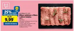 Lidl Mięso mielone z fileta z piersi indyka oferta