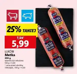 Lidl ŁUKÓW Metka oferta