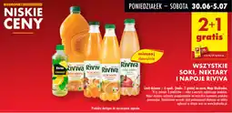 Biedronka Soki, nektary i napoje riviva oferta