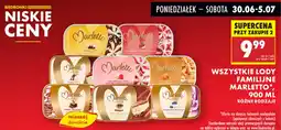 Biedronka Lody familijne marletto oferta