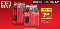Biedronka Napój gazowany Coca-Cola, Coca-Cola Zero Cukru oferta