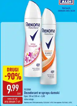 ALDI REXONA Dezodorant w sprayu damski oferta