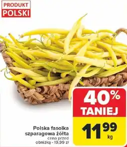 Carrefour Polska fasolka szparagowa żółta oferta