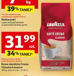 Auchan Kawa Lavazza Caffe Crema Classico oferta