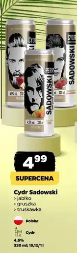 Netto Cydr truskawkowy Sadowski oferta