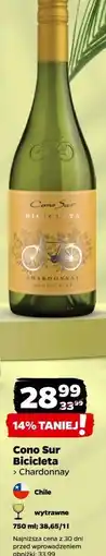 Netto Wino Cono Sur Bicicleta Chardonnay oferta