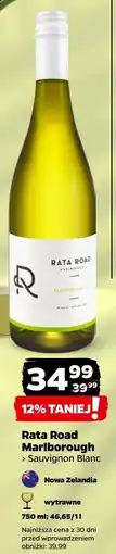 Netto Wino wytrawne sauvignon blanc Rata Road oferta