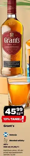 Netto Whisky Grant's Triple Wood oferta