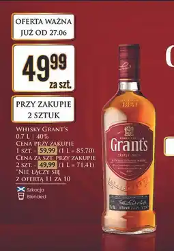 Dino Whisky 12 yo Grant's Triple Wood oferta