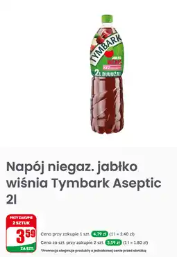 Dino Napój niegazowany jabłko wiśnia Tymbark Aseptic 2l oferta