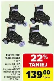 Carrefour Łyżworolki regulowane oferta