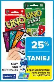 Carrefour Gra uno Mattel oferta
