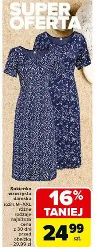 Carrefour Sukienka damska m-xxl oferta