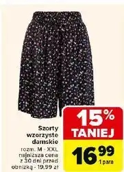 Carrefour Szorty damskie m-xxl oferta