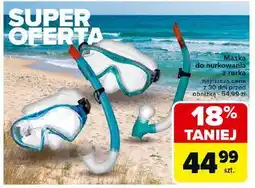 Carrefour Maska do nurkowania z rurką oferta