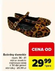 Carrefour Baleriny damskie 36-41 oferta