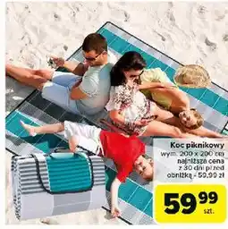Carrefour Koc piknikowy 200 x cm oferta