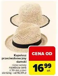Carrefour Kapelusz damski oferta