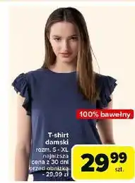 Carrefour T-shirt damski rozm. s-xl oferta