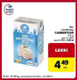 Globi Ser sałatkowy Carrefour Classic oferta