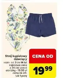 Carrefour Strój kąpielowy dziecięcy oferta