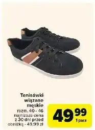 Carrefour Tenisówki męskie 40-46 oferta