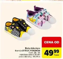 Carrefour Buty dziecięce rozm. 28-35 oferta